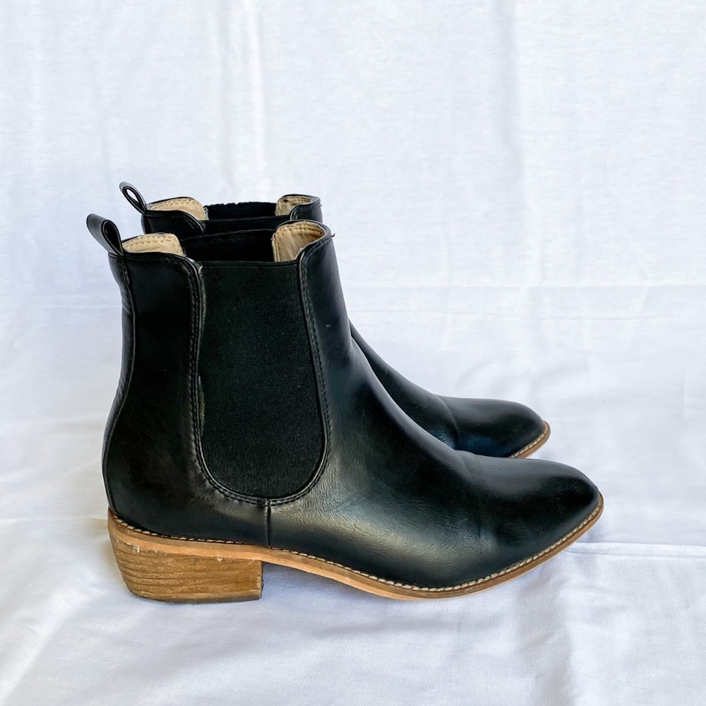 ROOLEE Black Ankle Booties